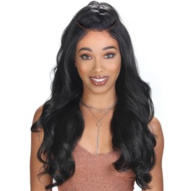 Zury Sis Beyond Moon Part Synthetic Lace Front Wig - FAB (SOM RT RED ORANGE)