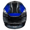 Lunatic, L2006B-15, Youth MX/ATV Helmet DOT Approved - Blue, L