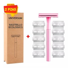 Universum Rastrillo Maquina De Afeitar Para Mujer Ecológico De Metal 2