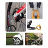 Lecute Candado 4 Digitos Acero Combinacion Bicicleta Moto Bici
