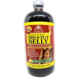 Organic Firm and Flat Detox & Energizer Pack of 1 100% Percent Natural Ingredients for Men and Women 32 fl oz