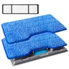 KEEPOW Reusable Mop Replacement Pads Compatible with Shark Vac Mop