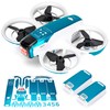 Wrapgrade for DJI NEO Accent Color Sticker (Caribbean Blue)
