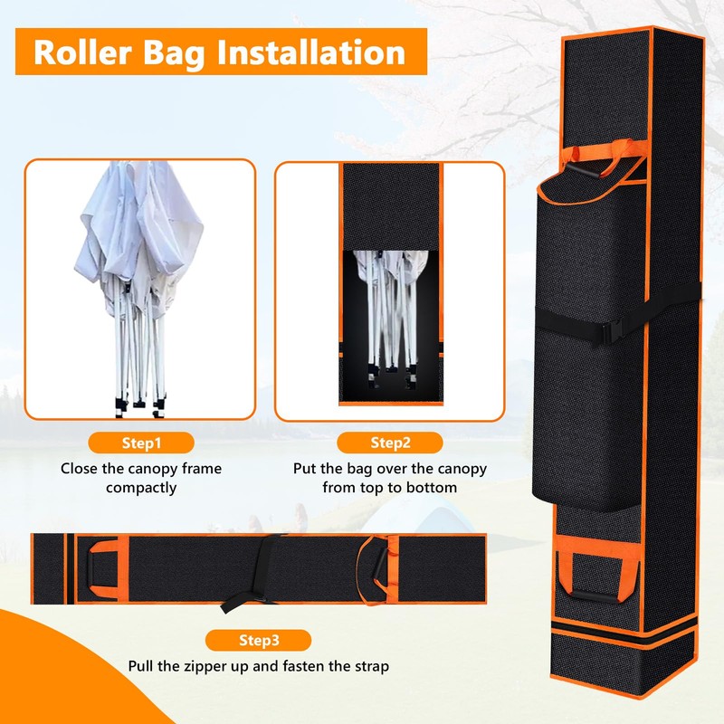 ZEMBSOYA Canopy Bag Replacement for 10 x 10 Up Canopy