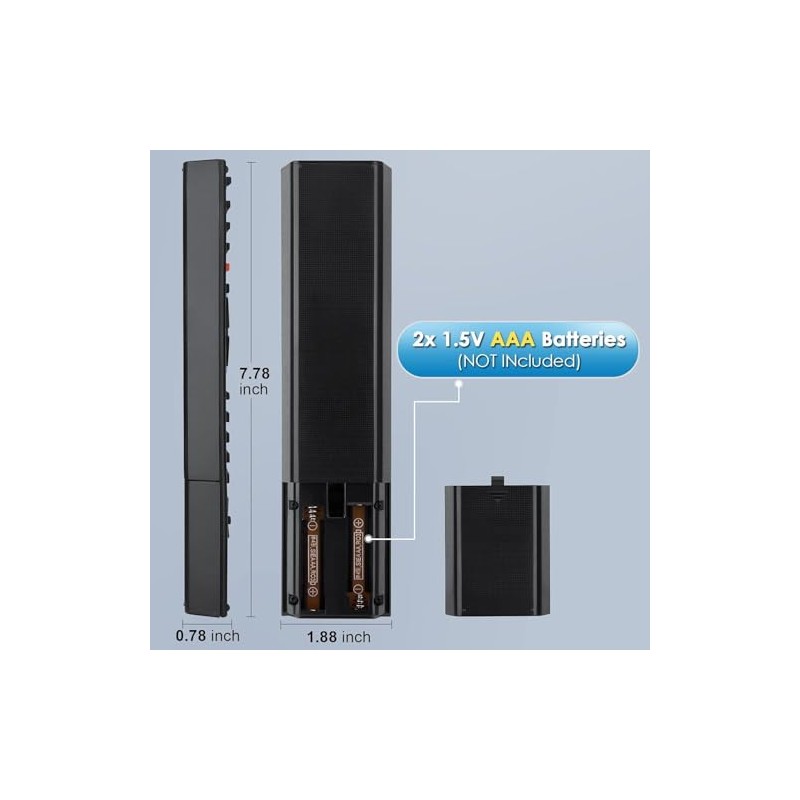 Universal New Replacement RM-ED047 3D LCD TV Remote control for