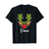 Vixen Reindeer Christmas Costume Ugly Christmas Sweater T-Shirt