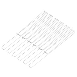 MECCANIXITY 6Pcs Music Book Clips, Clear Acrylic Sheet Music Holder, for Thicker Music Books， Sheet Music Stands, Piano Sheet Music Holders Music Book Holder Transparent