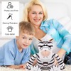 SYTTNUM Tiger Doll Soft Toy, Tiger Plush Toy, White Tiger,