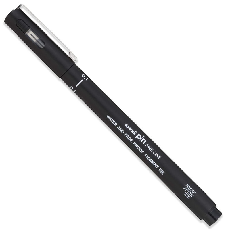 uni-ball PIN Fineliners | Black Fine Tipped Writing Pens |