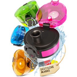 Funkelfuchs® - Replacement lid for drinking bottle 500 ml (pink) - only suitable for Funkelfuchs drinking bottles