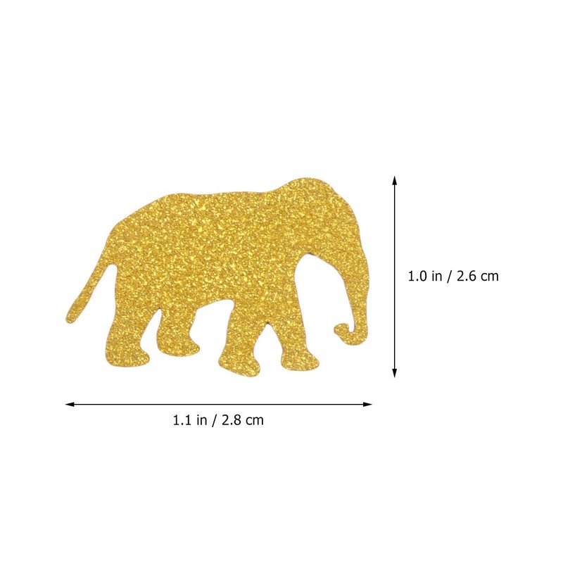Aboofan 100 Pieces Hawaiian Jungle Theme Creative Confetti Decoration for