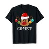 Santa Reindeer Comet Xmas Group Costume T-Shirt