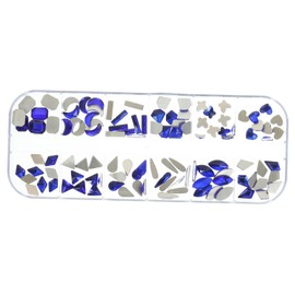 Baluue Nail Charms Jewelry for Nails Craft Gems Hotfix Rhinestones of Multi Shapes