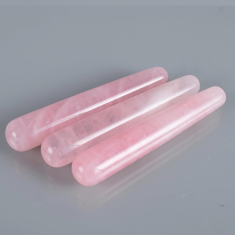 Rose Quartz Jade Roller Real Jade Gua Sha Board Mushroom