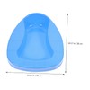 PACKOVE Thickened Plastic Bed Pan for Elderly Care Comfortable Bedridden
