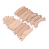 Wooden Train Track Set for Toddlers Assembly Kit Building Toys