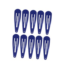 VICASKY 50pcs Royal Blue Simple Metal Hair Clips for Durable Hair Styling Tool Set for Teens Mess Hairpin Barrette Accessories