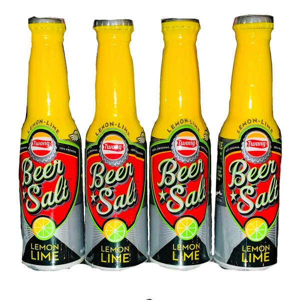 Twang Beer Salt | Lemon Lime Flavor | 4 Pack | 4-1.4 oz Bottles