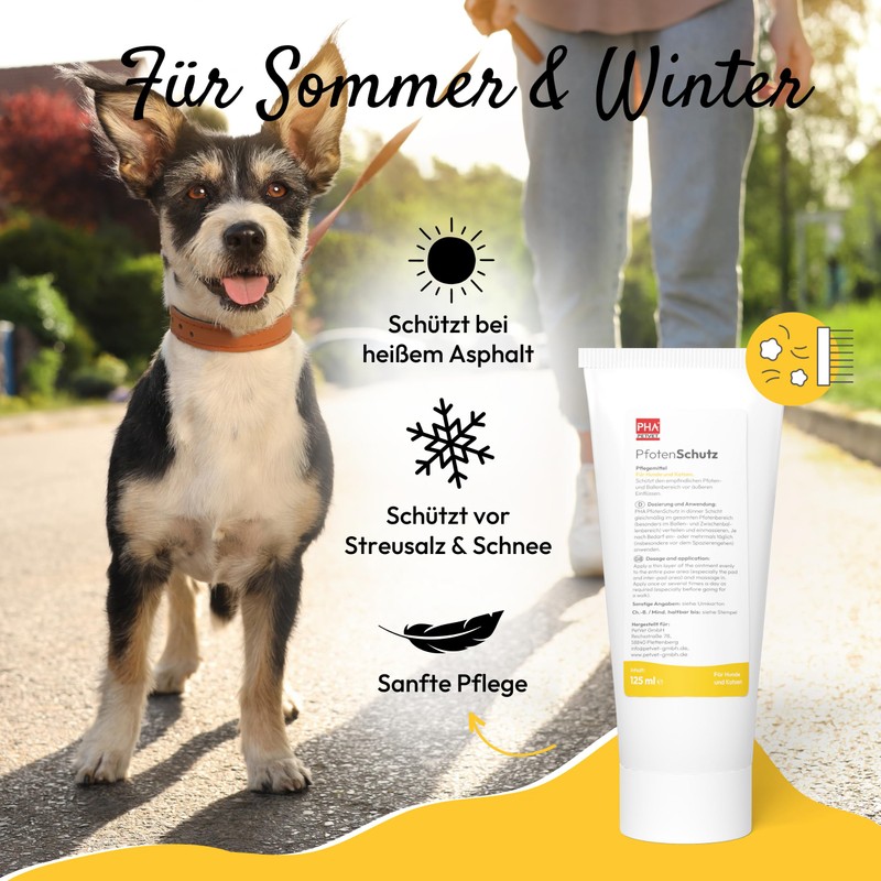 pha Dog Paw and Bunion Protection from the elements Cream