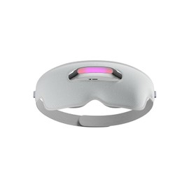 Heated Eye Mask for Sleep, Breath Guidance Eye Massager Blackout Sleeping Mask for Travel and Mindfulness, Birthday Gift Sleep Mask for Women Men, Meditation Eye Massager with Heat and Vibration