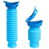 2Pcs Urinal Bottle, Portable Travel Urinal for Men, Collapsible Pee