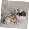 LALAFINA 2 Rolls Supple Knitting Yarns Perfect for Handmade Projects
