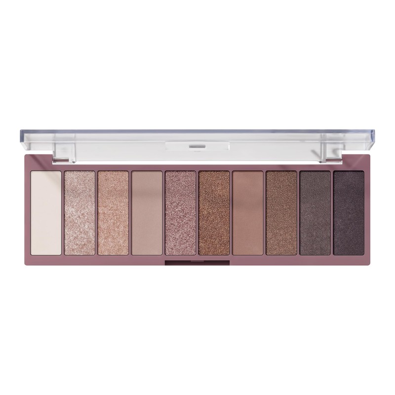 e.l.f. Cosmetics Perfect 10 Eyeshadow Palette 10 Tonos Bronce y