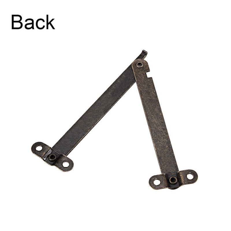 sourcing map Folding Support Hinge Furniture Boxes Lid Hinges 104