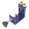 Pocket Hole Jig Kit Dowel System Set Woodwork Guides Joint