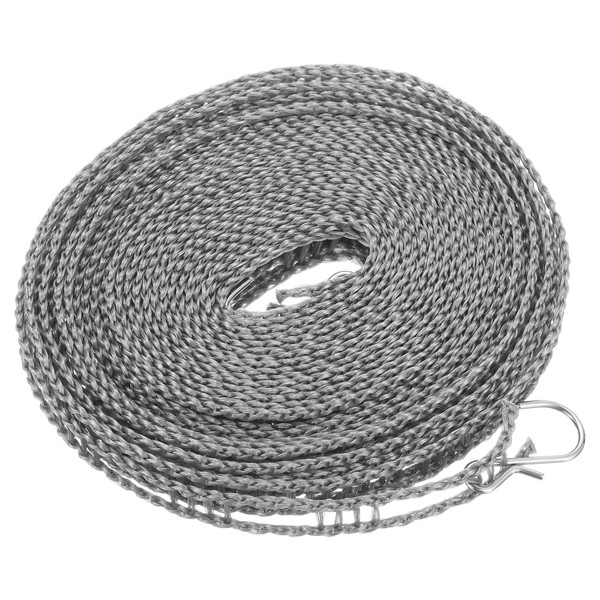 sourcing map Portable Clothesline, 26.25ft Nylon Windproof Non-Slip Washing Line