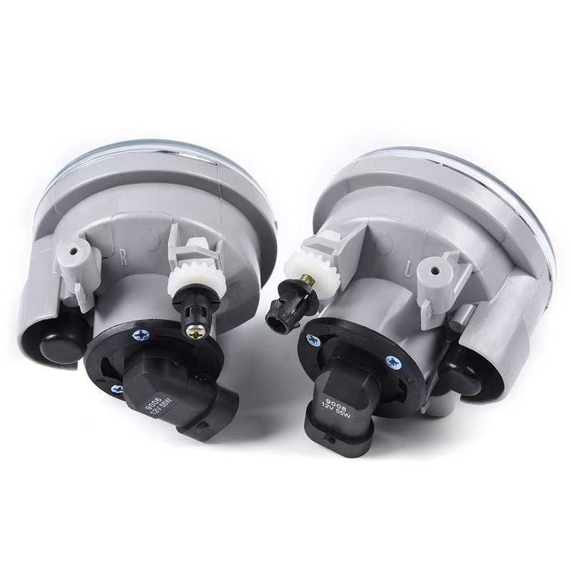G-PLUS Bumper Fog Lights Assembly Compatible with 2004-2009 Toyota Prius