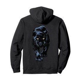 black panther walking for lovers Animal leopard & jaguar Pullover Hoodie