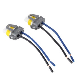 2 Uds H11 H8 Adaptador Hembra Conector de Arnés de Cableado para Faro Antiniebla Conector H11