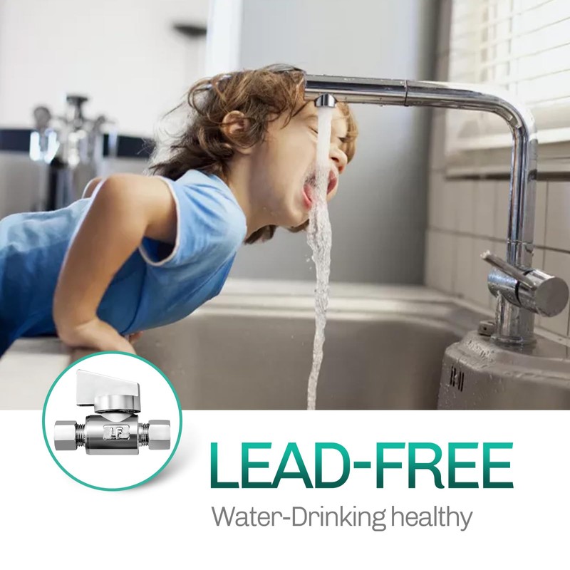 Minimprover 2 Pack Premium Brass 3/8" Compression x 3/8" Compression