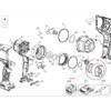 N851243 N415871 Mechanism Impactor assembly for DEWALT DCF899 DCF899HB DCF899H
