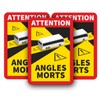 Angles Morts Sticker for France I 17 x 25 cm