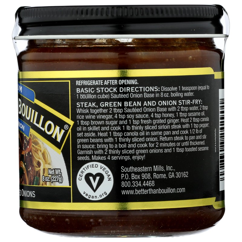 Better Than Bouillon Sauteed Onion Base, 8 Ounces (Pack Of