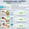 Cooling Pillow, Shredded Memory Foam Pillow King Size 1 Pack