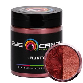 Eye Candy Premium Mica Powder Pigment “Rusty” (25g) Multipurpose DIY Arts and Crafts Additive | Natural Bath Bombs, Resin, Paint, Epoxy, Soap, Nail Polish, Lip Balm (Rusty, 25G)