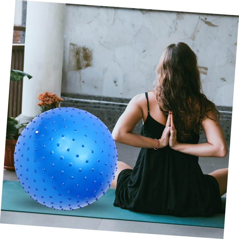 SUPVOX Multi Use Spiky Yoga Ball Exercise and for Pregnant