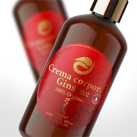 Crema Corporal de Ginseng Orgánico, Loción Hidratante Natural, 370 ml - Fitomex