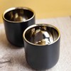 La Cafetière Double Walled Ceramic Espresso Mugs, Set of Two,