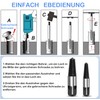 KEWAYO Professional Screw Extractor Set [8 Pieces Made of HSS