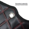 HDBUBALUS 5" Saddlebag Red Line Stretched Bag Inserts For Harley