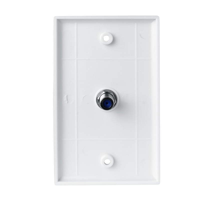 Skywalker Wall Plate w/single 3.0ghz F-81 (White)