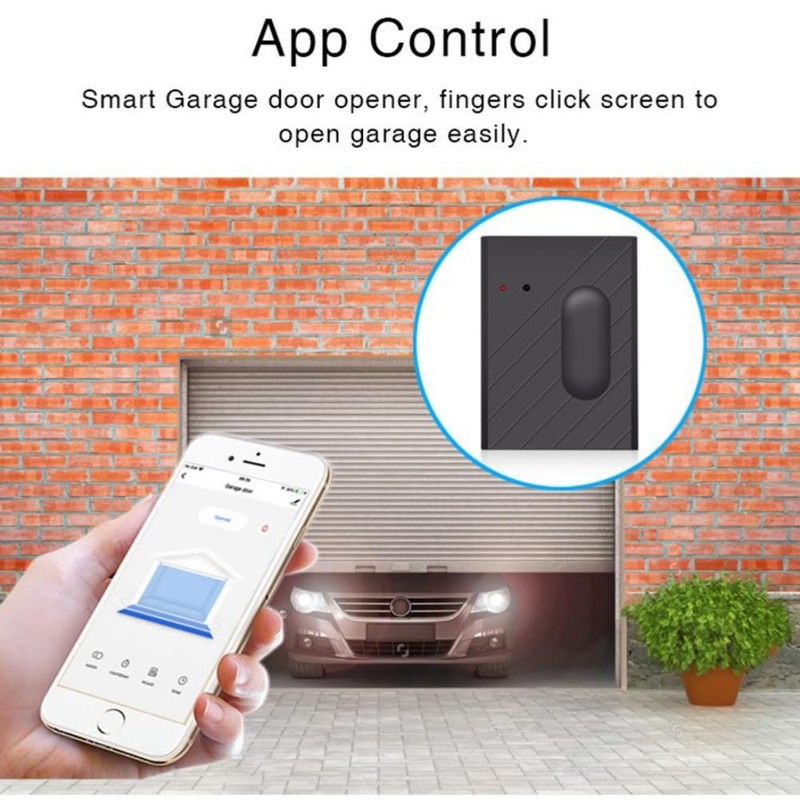 Smart Garage Door Controller WiFi Switch with Phone Remote Control