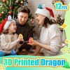 Impossmaker 12PCS 3D Printed Dragon Eggs with Dragon Inside, Cool