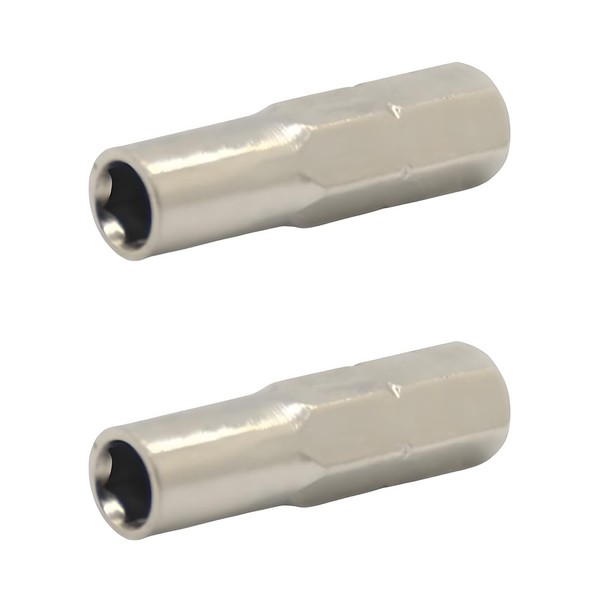 Tomedeks Pack of 2 6.35 to 4 mm Adapter Magnetic