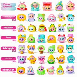 MOJI POPS Pearl Series - One Pack. Scatola con 24 buste a sorpresa con personaggi da collezione con faccine reversibili. Ogni bustina contiene 1 Mojipop Sorpresa e 1 Checklist