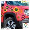 Autoaufkleber Blumen Gänseblümchen Prilblumen Tuning - 27/54/108 Stück - Lustige